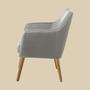 Loungesessel NICHOLAS Webstoff Cors: Granite 3