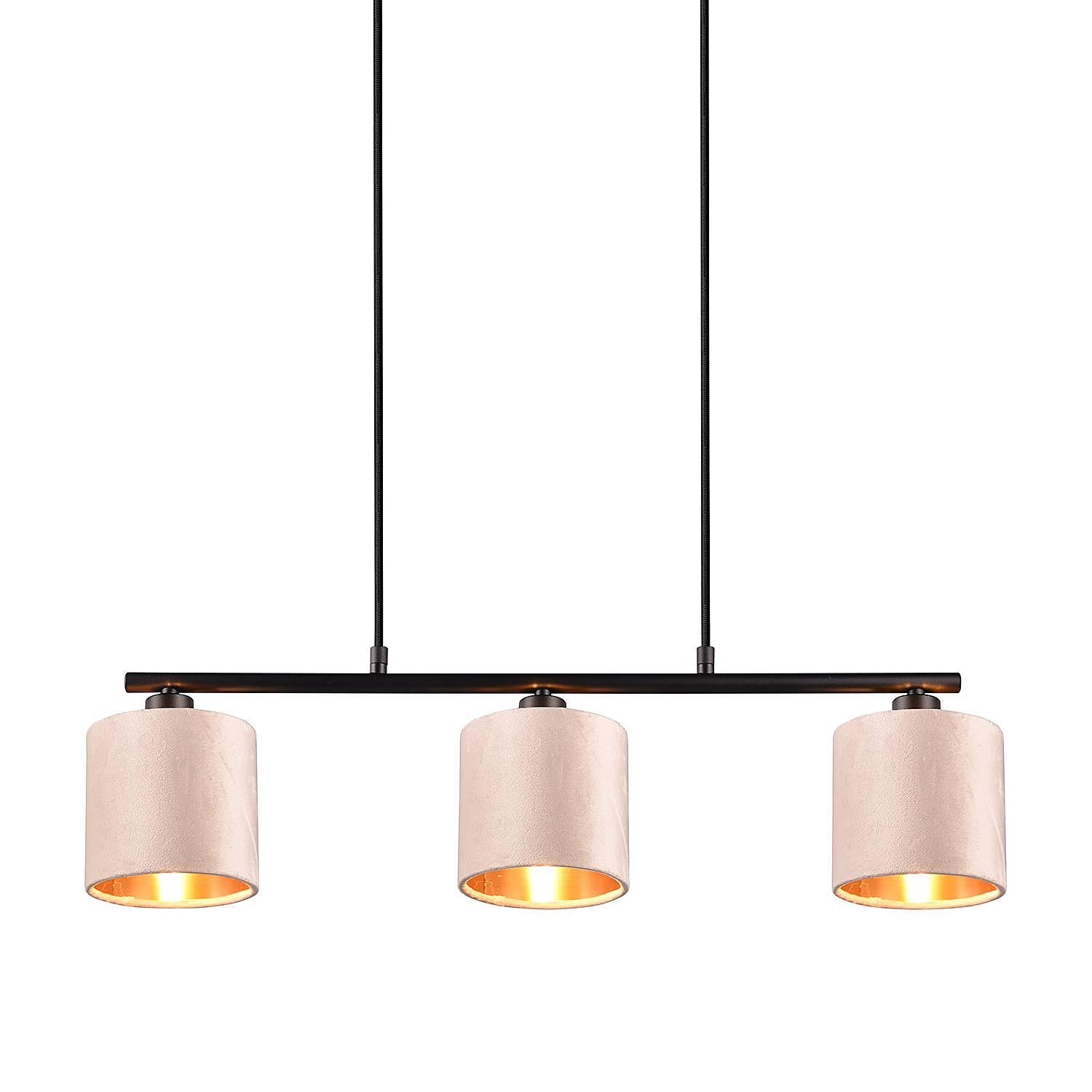 Julieta Pendant Lamp Web Fabric Iron 3-light 0