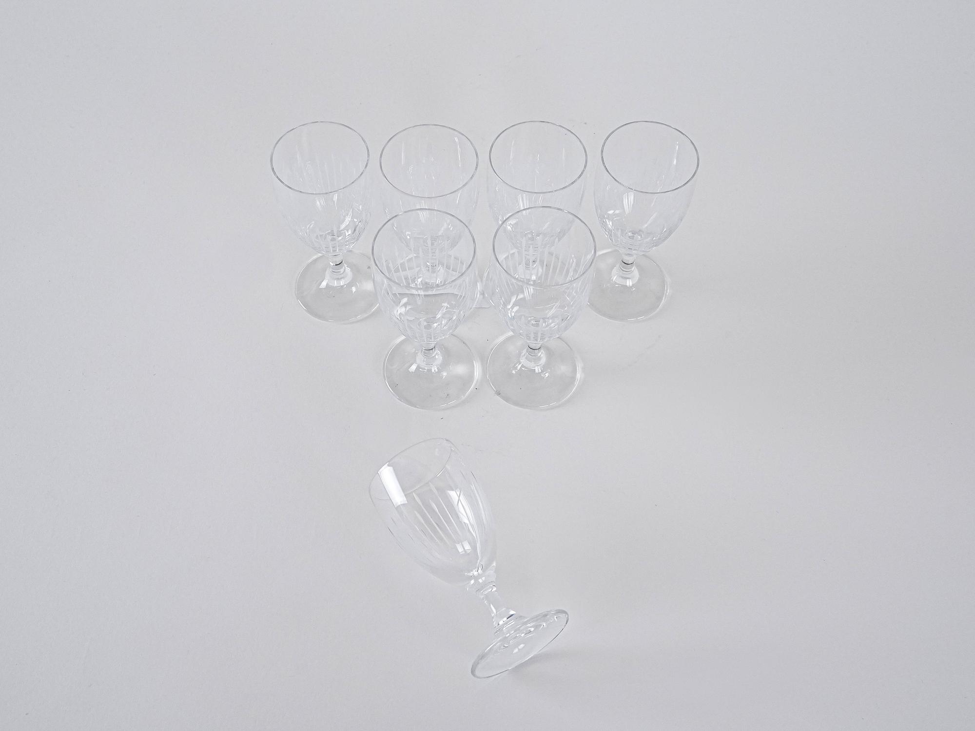 Crystal glasses 7x Transparent 5