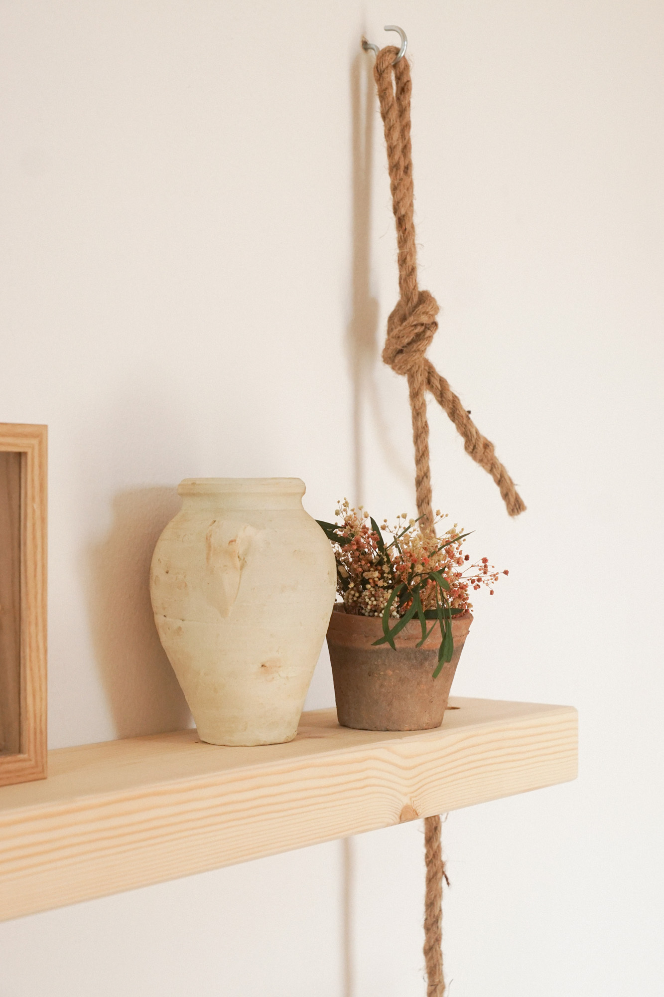 Makemba Regal Drei Regalbretter Holz Nussbaum Gealtert 5