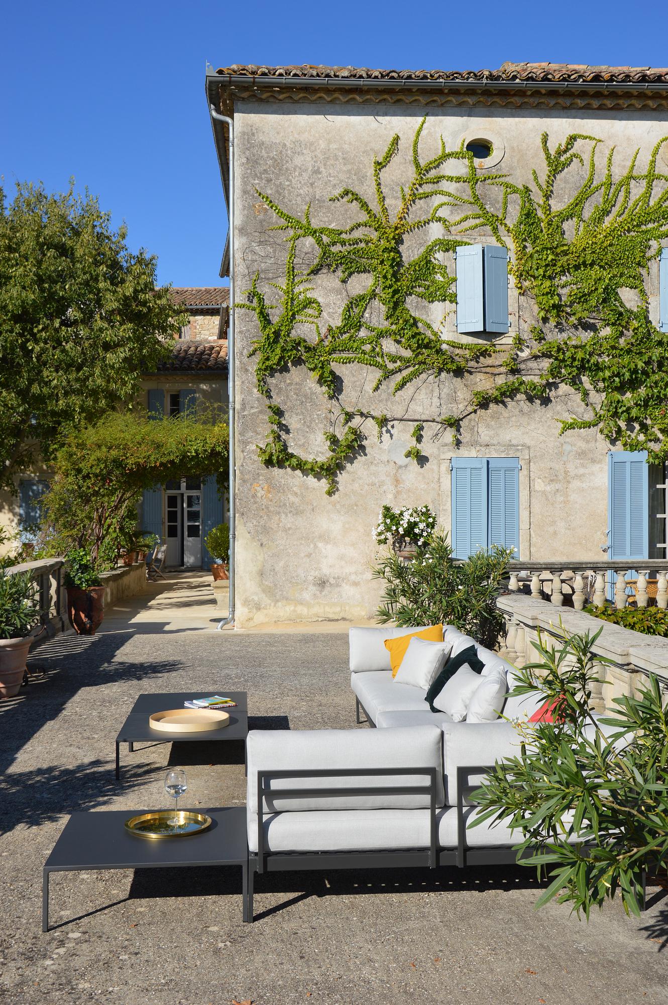 L03 Modulares Lounge-Set Anthrazit 2