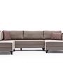 Belen Schlafsofa 4-Sitzer Creme 4