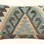 Canal Kilim Kissen Wolle 0