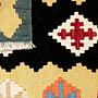 Kilim Gashgai Teppich Mehrfarbig 4