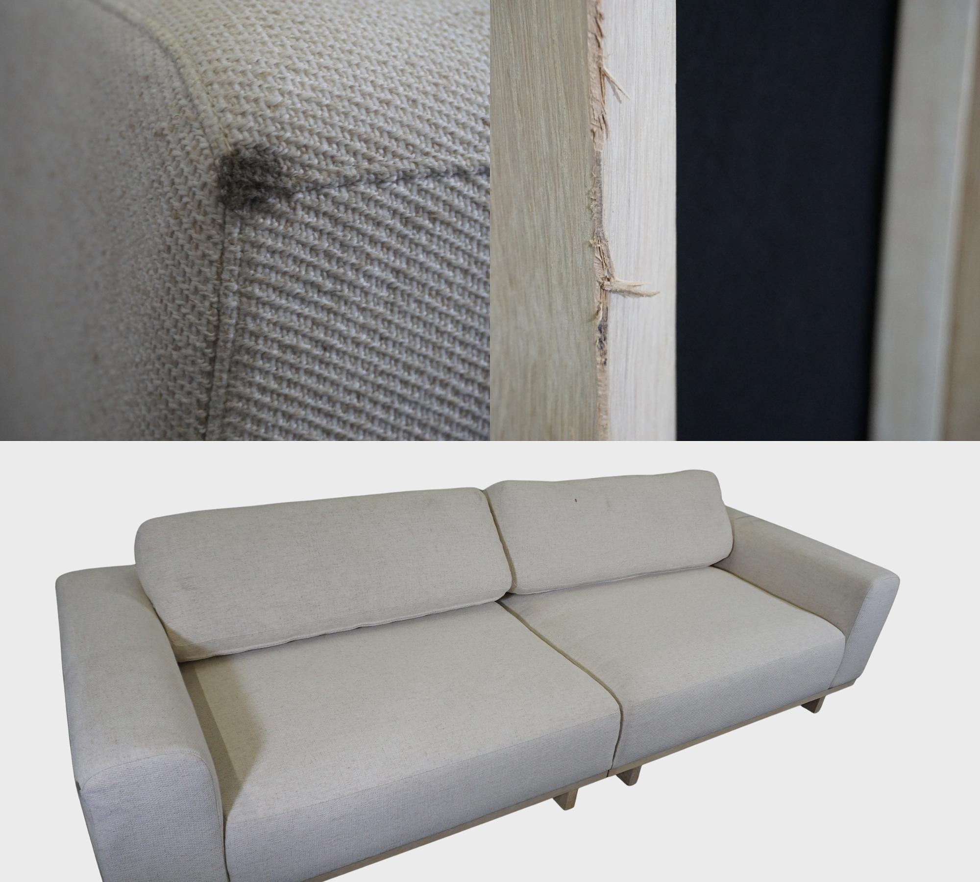 Aya Sofa 3,5-Sitzer Moonlight Sand 8