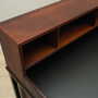 Schreibtisch Holz Braun 1970er Jahre 7