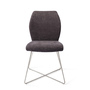 Ikata Dining chair Cross Almost Black 2