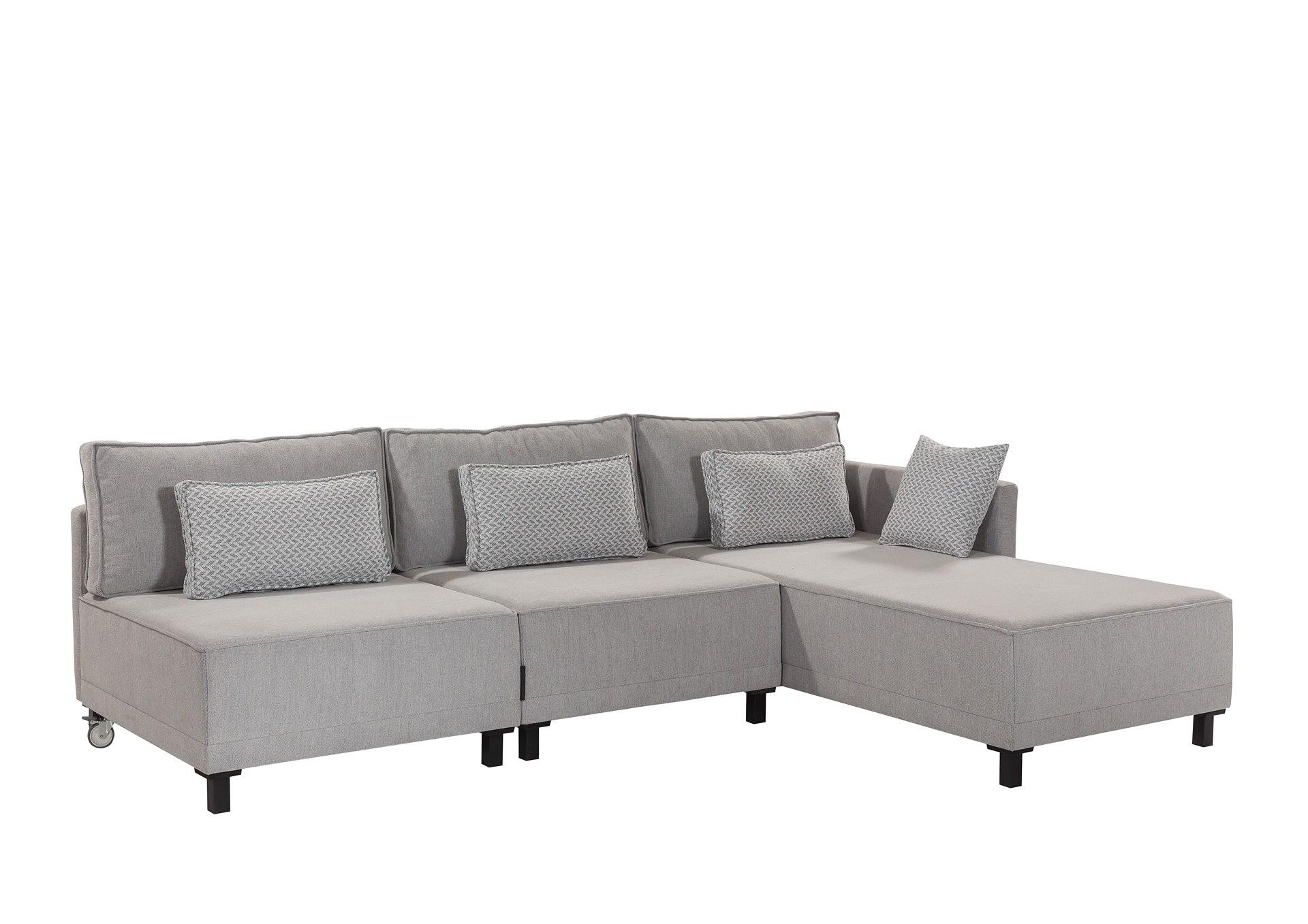 Matris Right Corner Sofa Grey 4