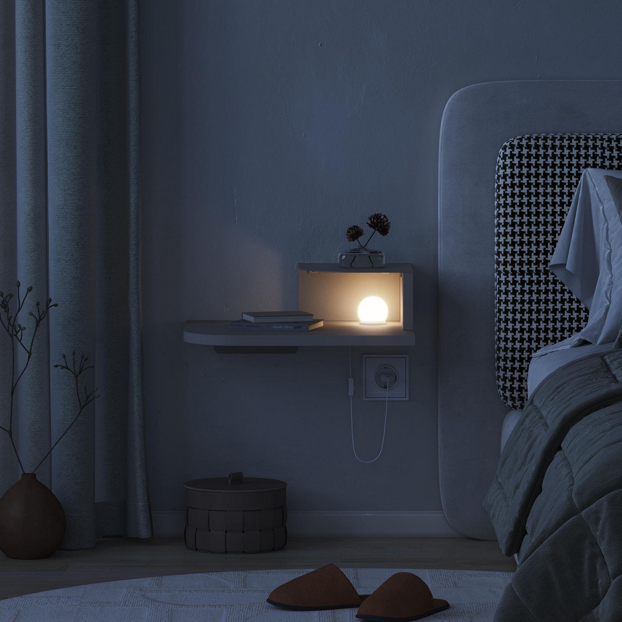 Luno Nightstand Beige 3