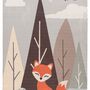 Greta Teppich Fox Baumwolle Mehrfarbig 115 x 170 cm 3