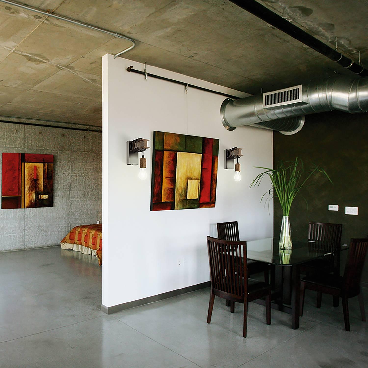 Wall lamp Townshend 1-bulb Black 3