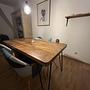 Esstisch Eiche Hairpin Legs Braun 1