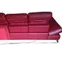 Wellness-/Relaxcouch Leder Rot 4