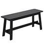 Woods Cross Wardrobe Bench Solid Oak Black Oak 2