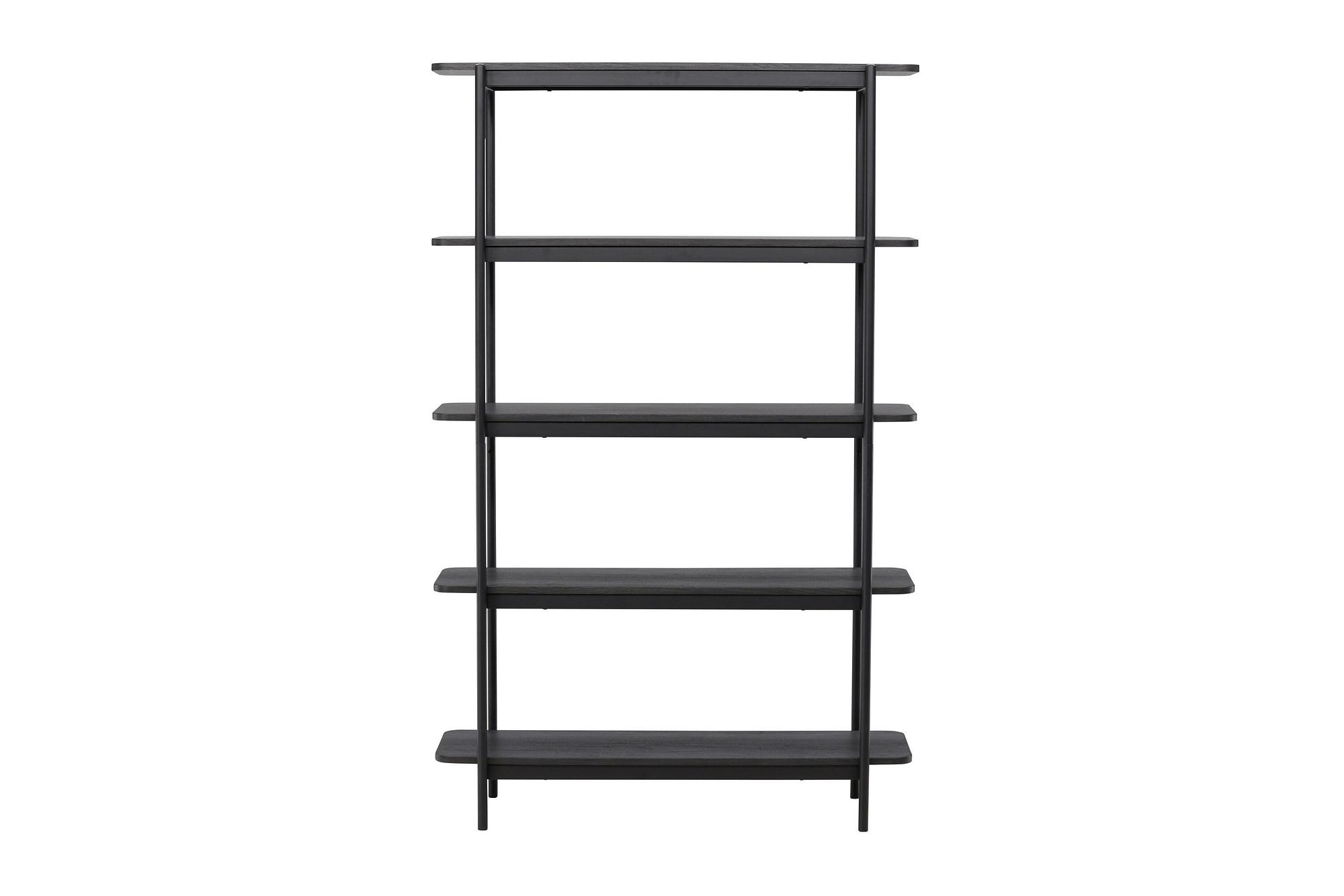 Home Shelf Wood Black 0