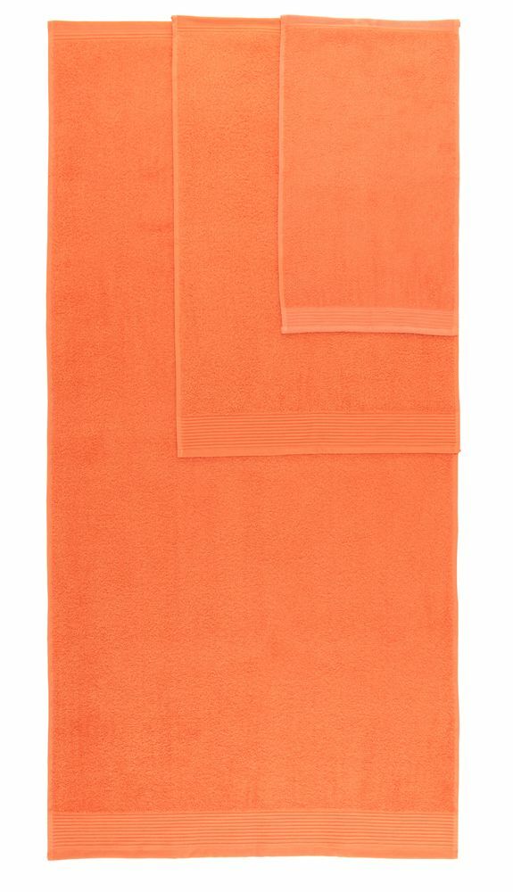 8-tlg. Frottier Handtuch-Set Orange Öko-Tex Standard 100 2