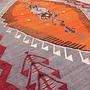 Vintage Kilim Teppich Wolle Mehrfarbig 3