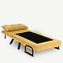 Sando Sleeper Armchair Mustard Yellow 3
