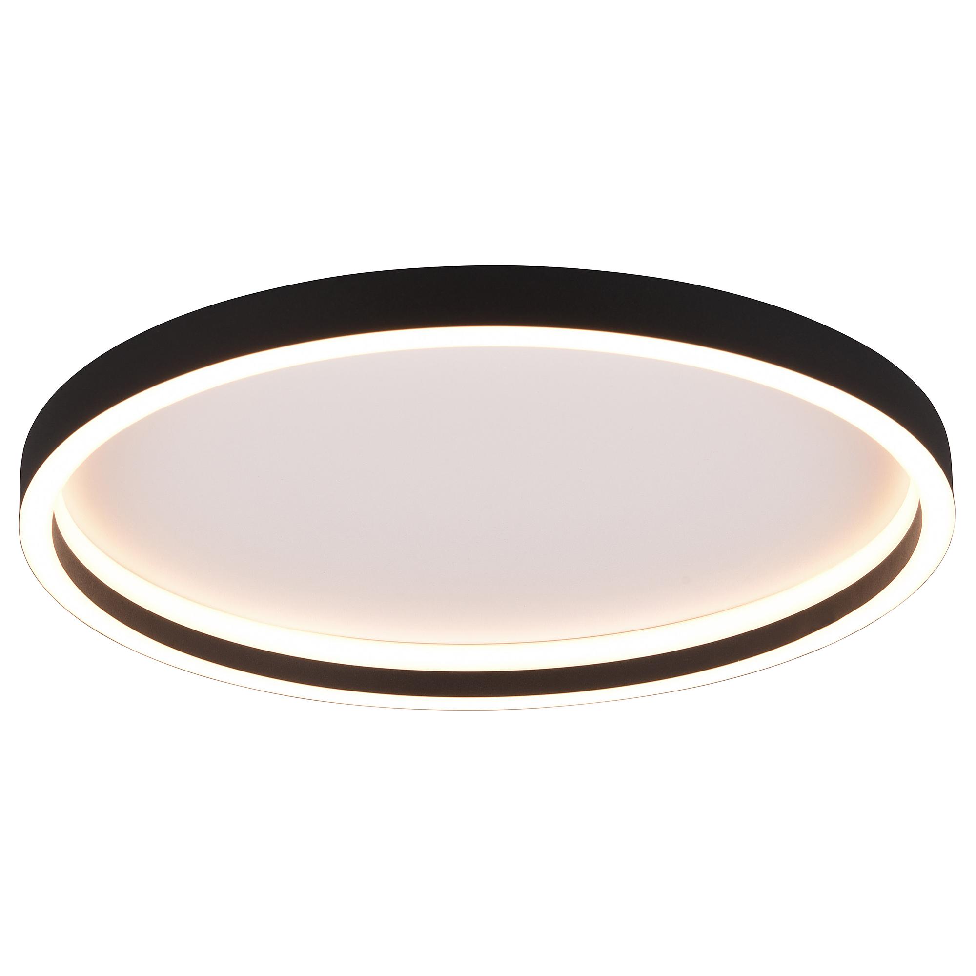 Rotonda LED ceiling light iron 1-light 0