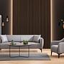 Belissimo 3-Sitzer Sofa Grau 2