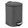 Treteimer Alassio Stahl Schwarz 0