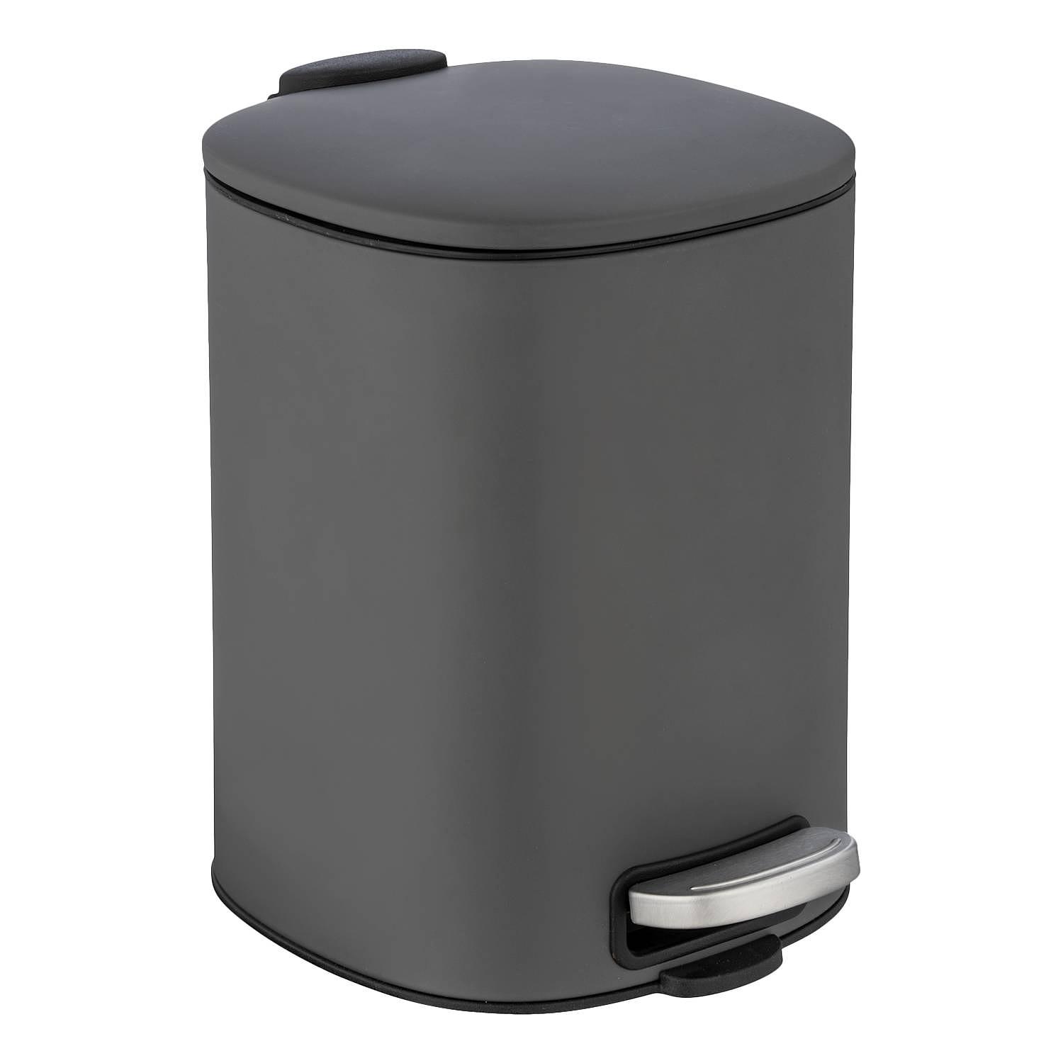 Treteimer Alassio Stahl Schwarz 0