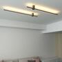 2x Dimmbare LED Wandleuchte PERSEIS Classic Schwarz 3