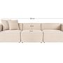 Lora 3-Sitzer Sofa Peach 4