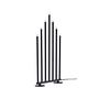 Björnfjället Candle holder Steel Matte Black 4