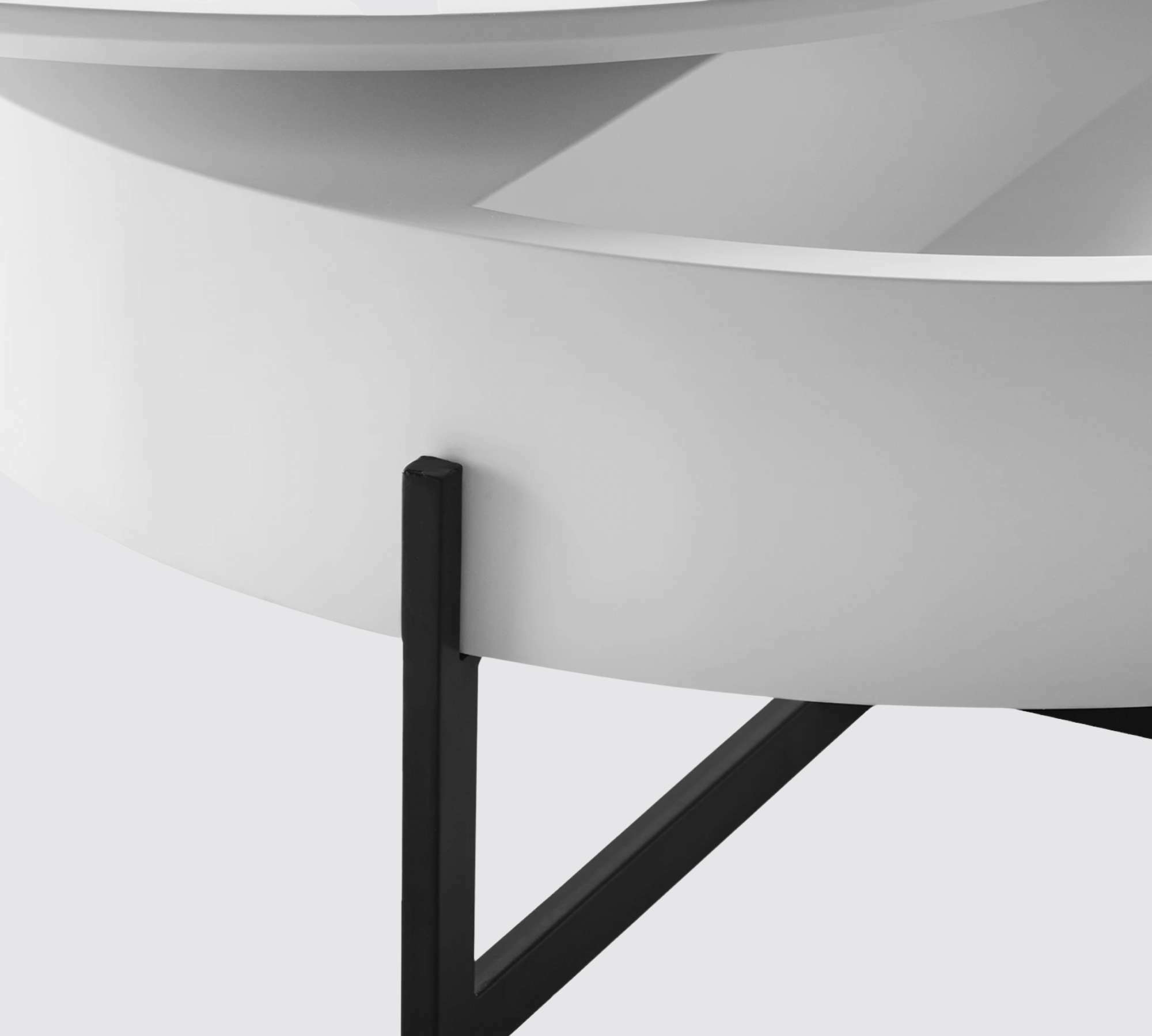 Couchtisch Metall Weiß 4
