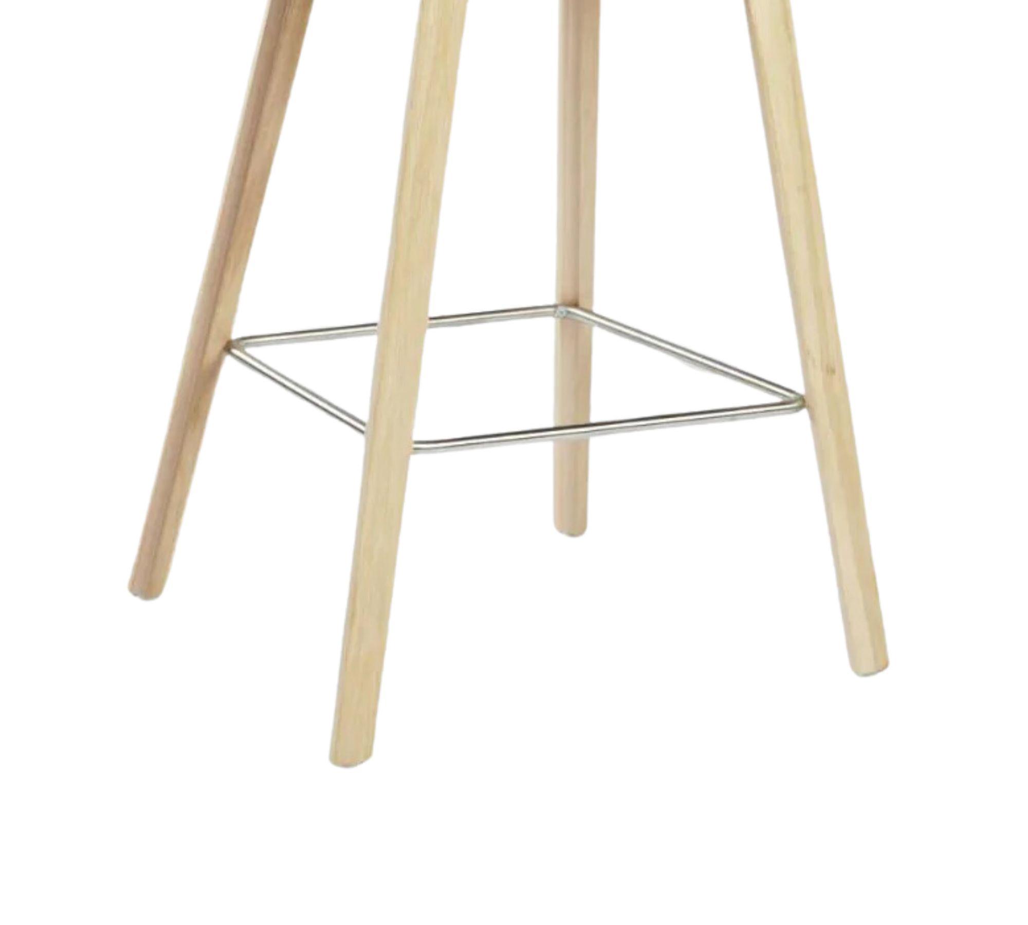 AAS 33 About A Stool Sgabello da bar Altezza 75cm Blu cobalto 2