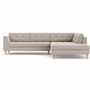 Nelson Sofa Récamiere Rechts Agnes Brown 0