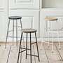 Cornet Barhocker Metall Holz Braun 2