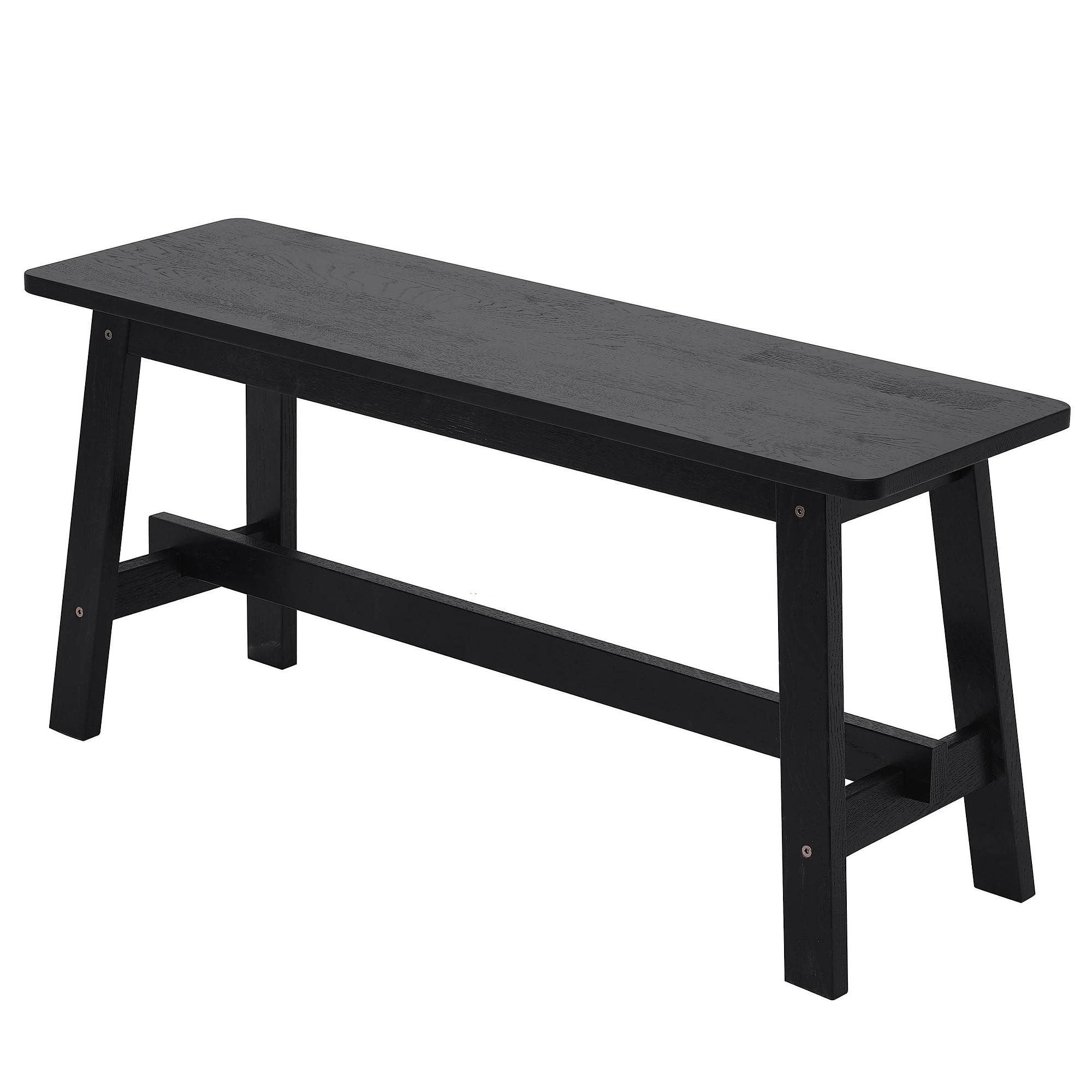 Woods Cross Wardrobe Bench Solid Oak Black Oak 0