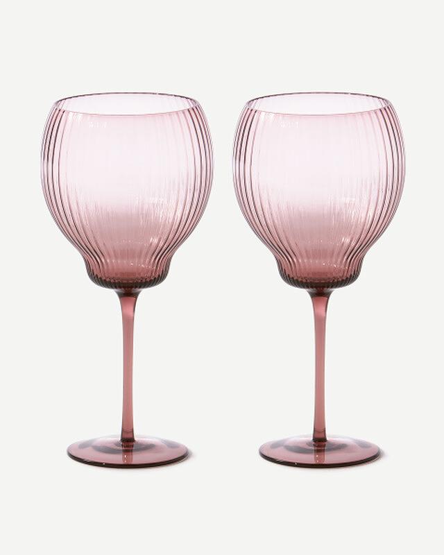 Pum Weinglas Glas Lila 1