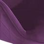 Bridget Sessel Samt Massivholz Violett 5