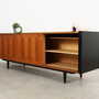 Vintage Sideboard Eschenholz Braun 1970er Jahre 4