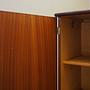 Teak Kleiderschrank 1960er Jahre Grau Braun 13