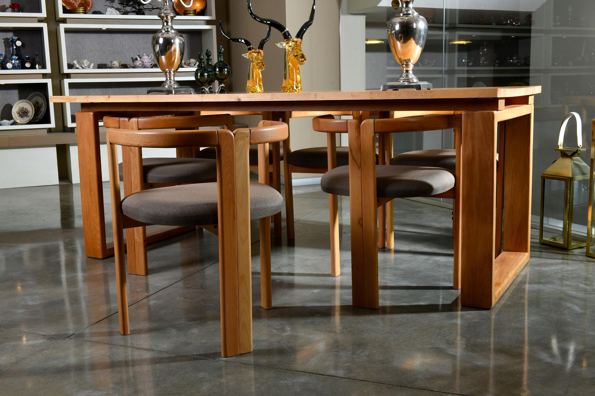 Cery Esstisch Buchenholz Pinienholz Oak 1