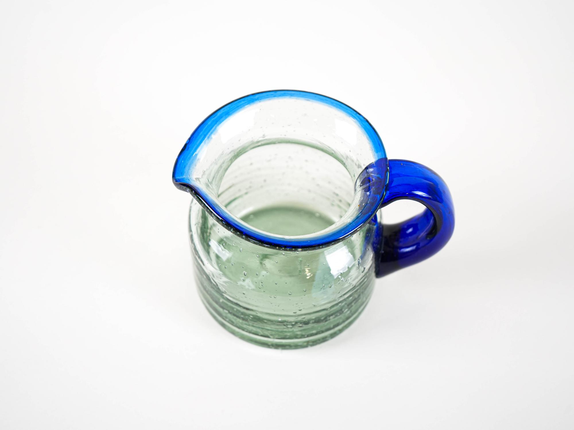 Milk jug glass 1970s 4