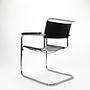 S34 Armchairs Chrome Black 5