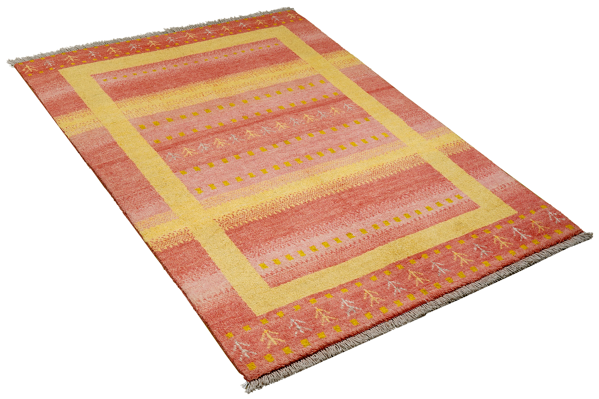 Tappeto Gabbeh Rizbaf Lana Multicolore 2