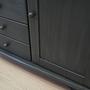 Vintage Schrank Kiefernholz Grau 1980er Jahre 14
