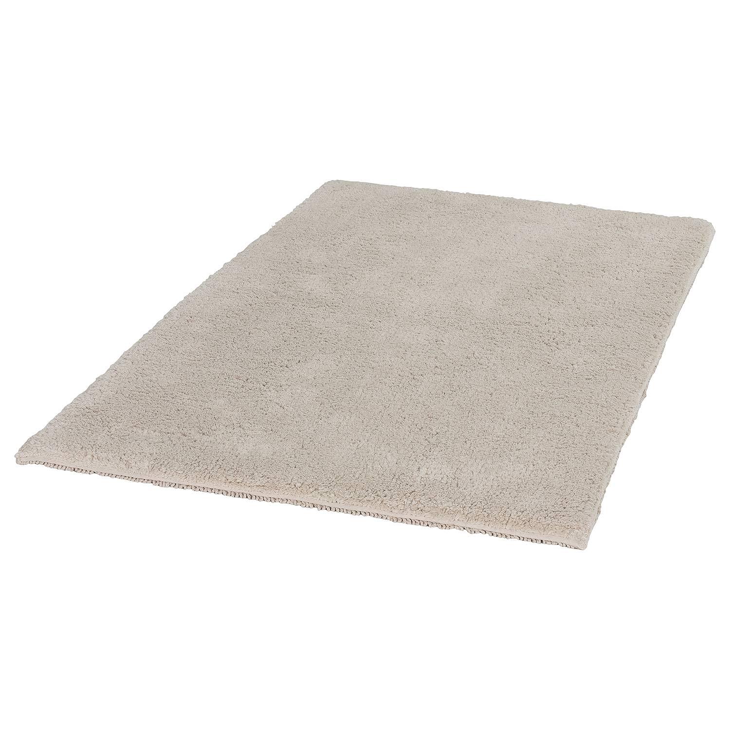 Bahamas I Badteppich Baumwolle Beige 60 x 90 cm 3