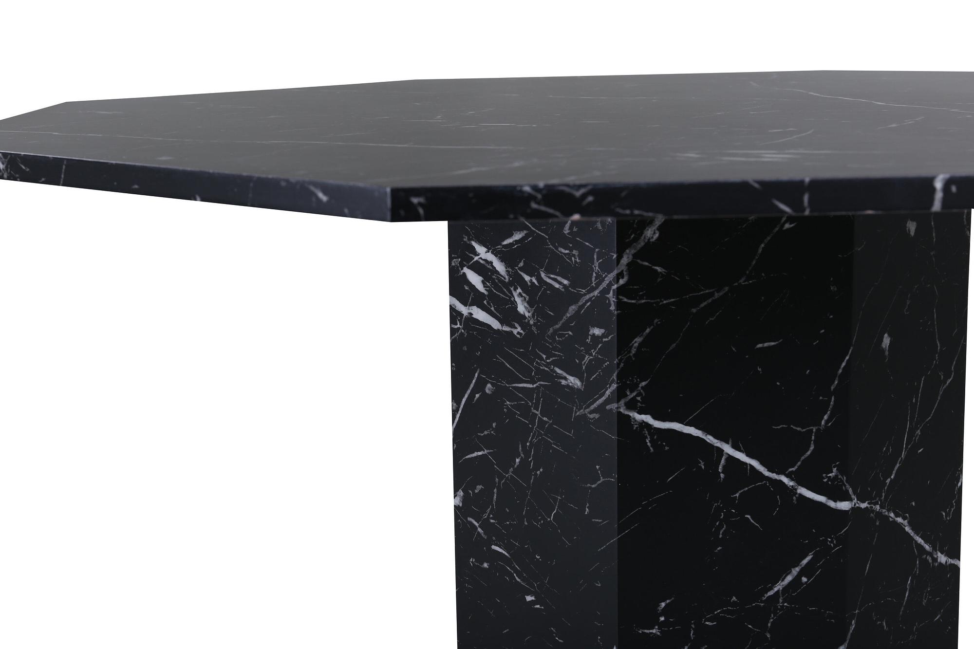 Marbs Dining Table Black Glass Marble 7