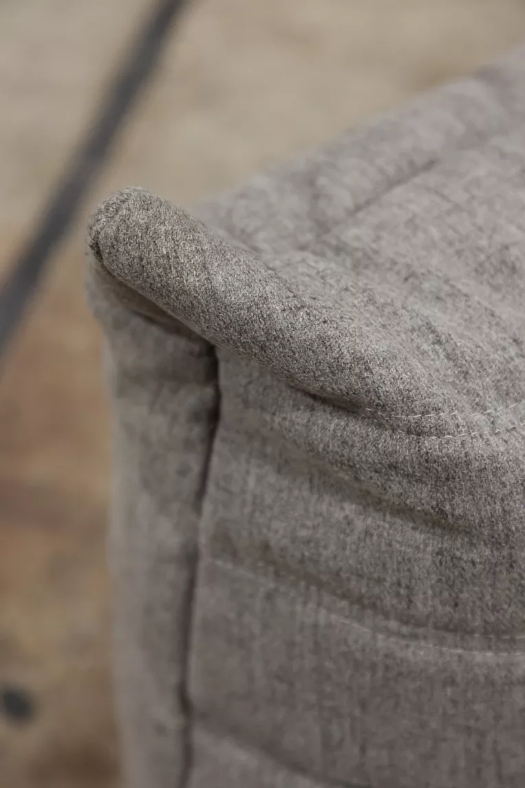 Togo Lounge Set 4-pc. Woven Fabric Warm Grey 9