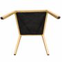 Carlotta SO0991 Stuhl Holz Leder Braun 4