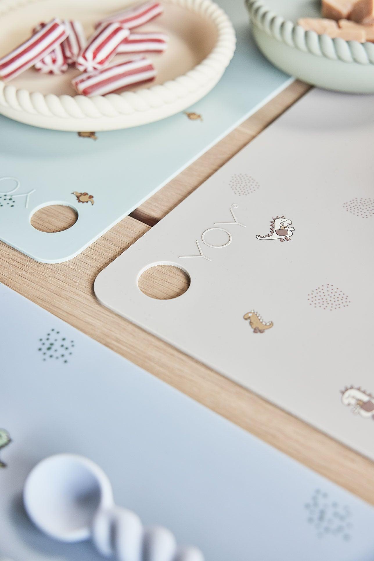 Dina Dino Placemat Silicone Beige 2