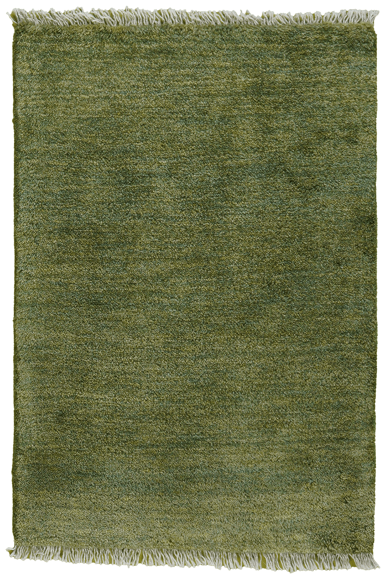 Gabbeh Teppich Wolle Grün 0