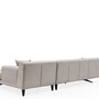 Modernes Sofa Récamiere Rechts Beige 6